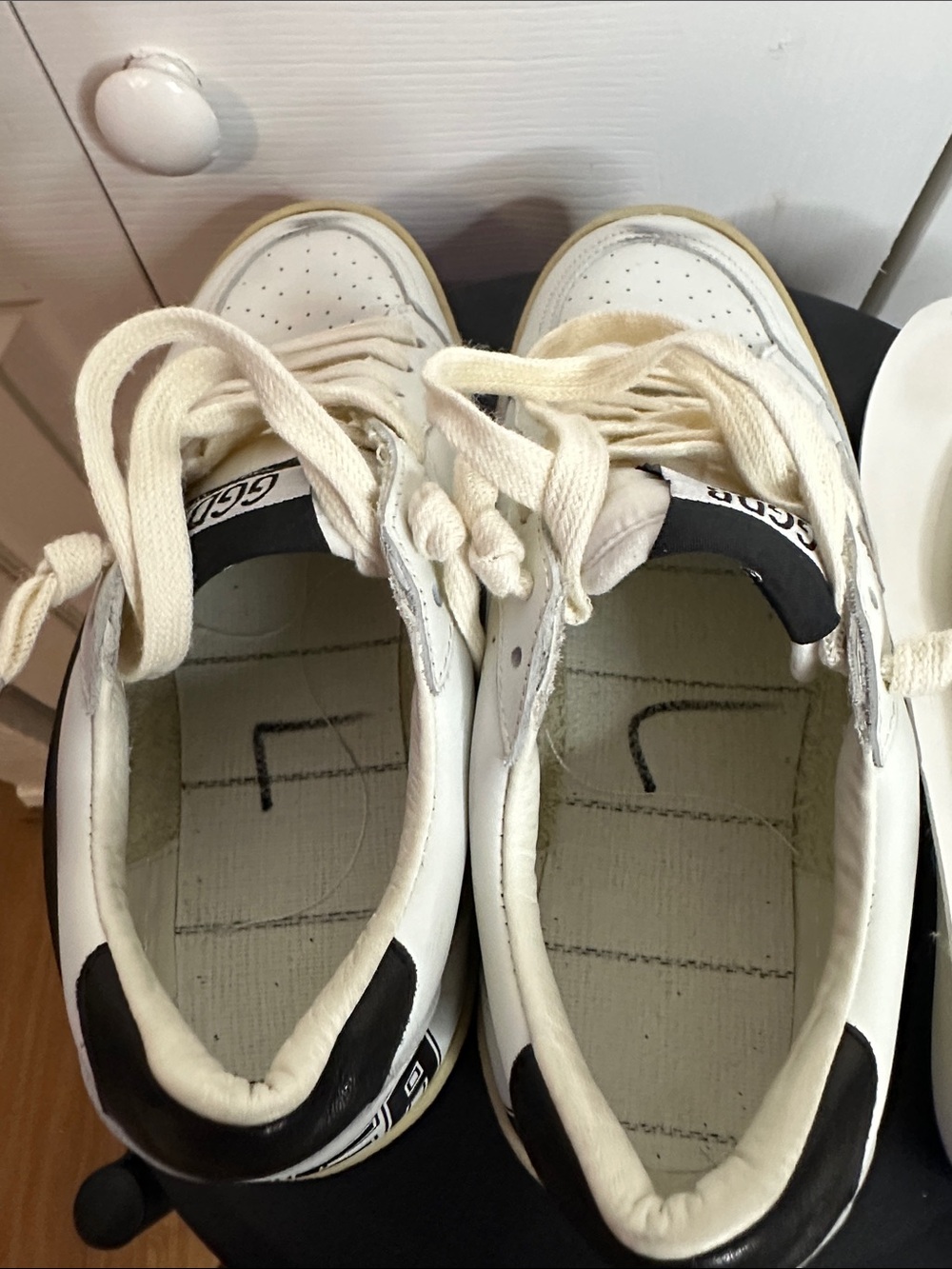GOLDEN GOOSE BALLSTAR. Leather sneakers - Picture 5 of 8